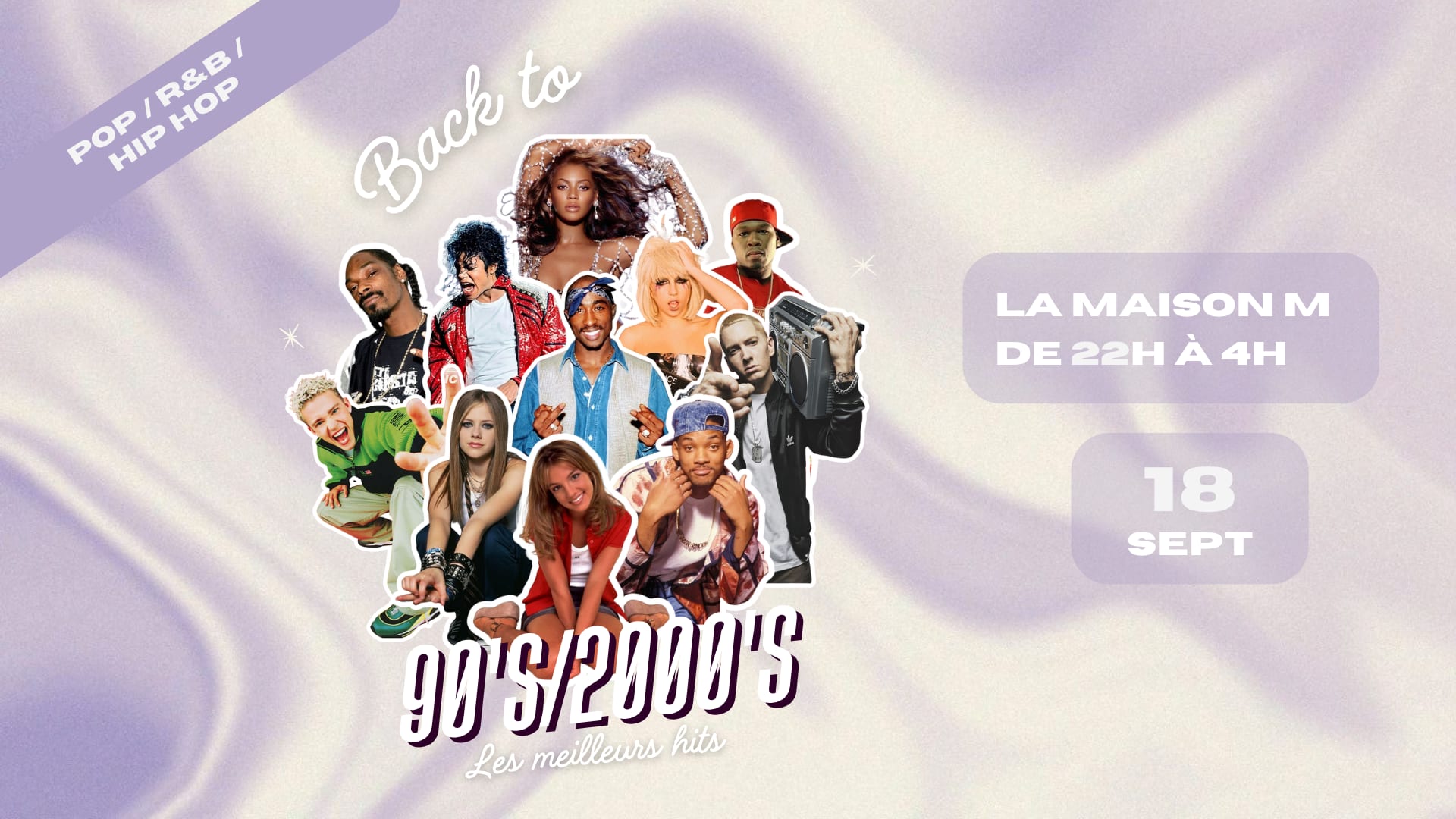 Back To 90/2000 : Le 18 Septembre À La Maison M