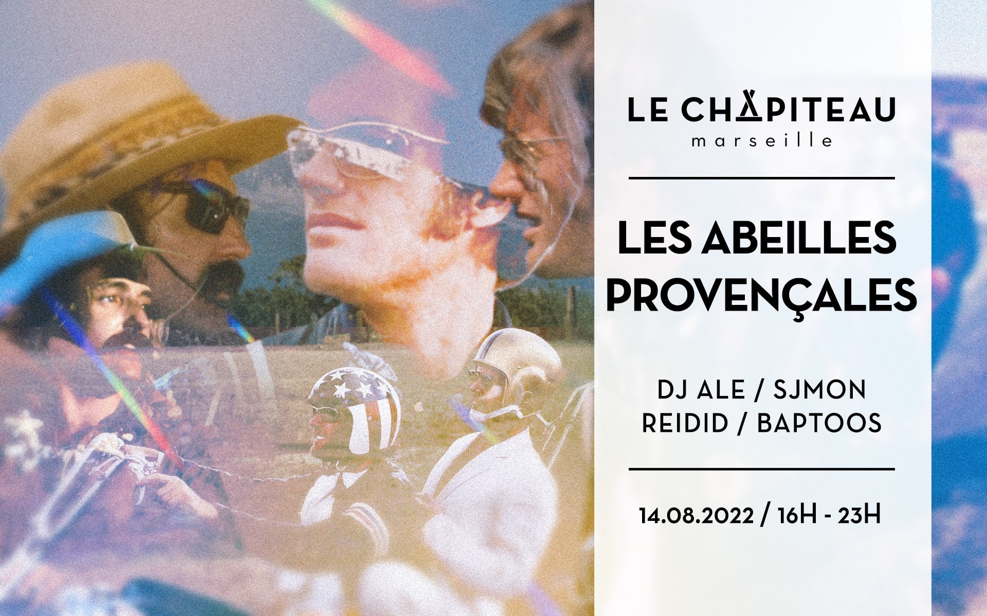 Les Abeilles Provençales - W/ Dj Ale,  Sjmon, Reidid & Baptoos