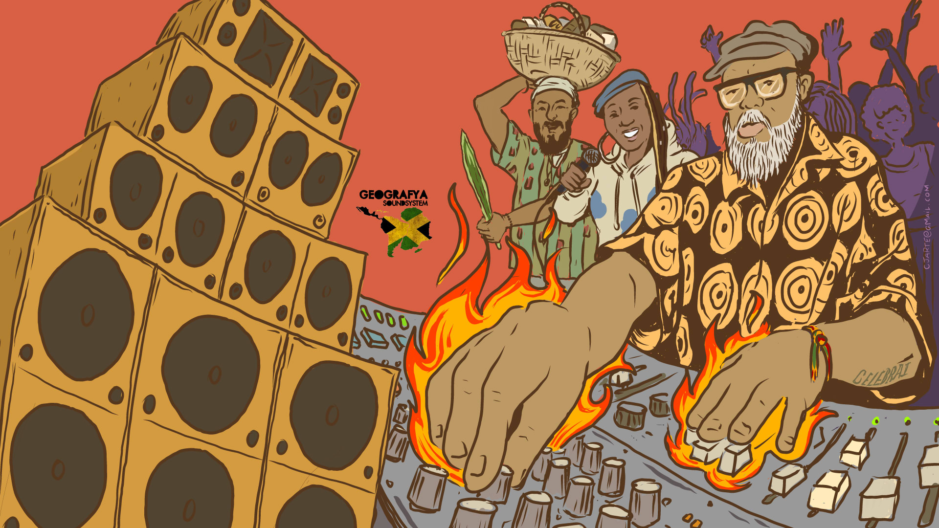 Geografya Ss Convida Buguinha Dub + Mana Moa E Peter Bread