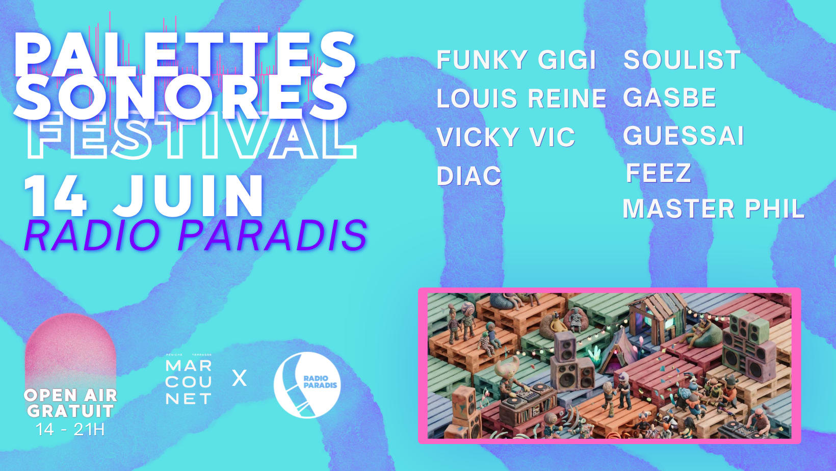 Palettes Sonores Festival : Radio Paradis