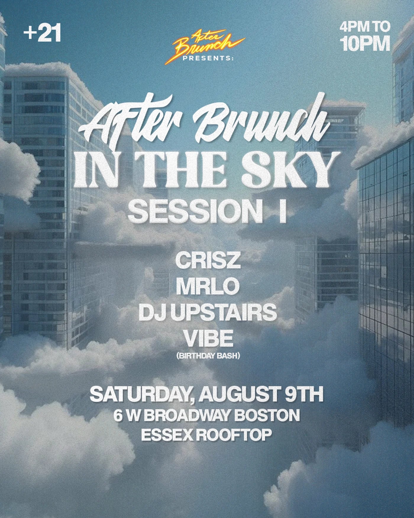 After Brunch In The Sky Session I