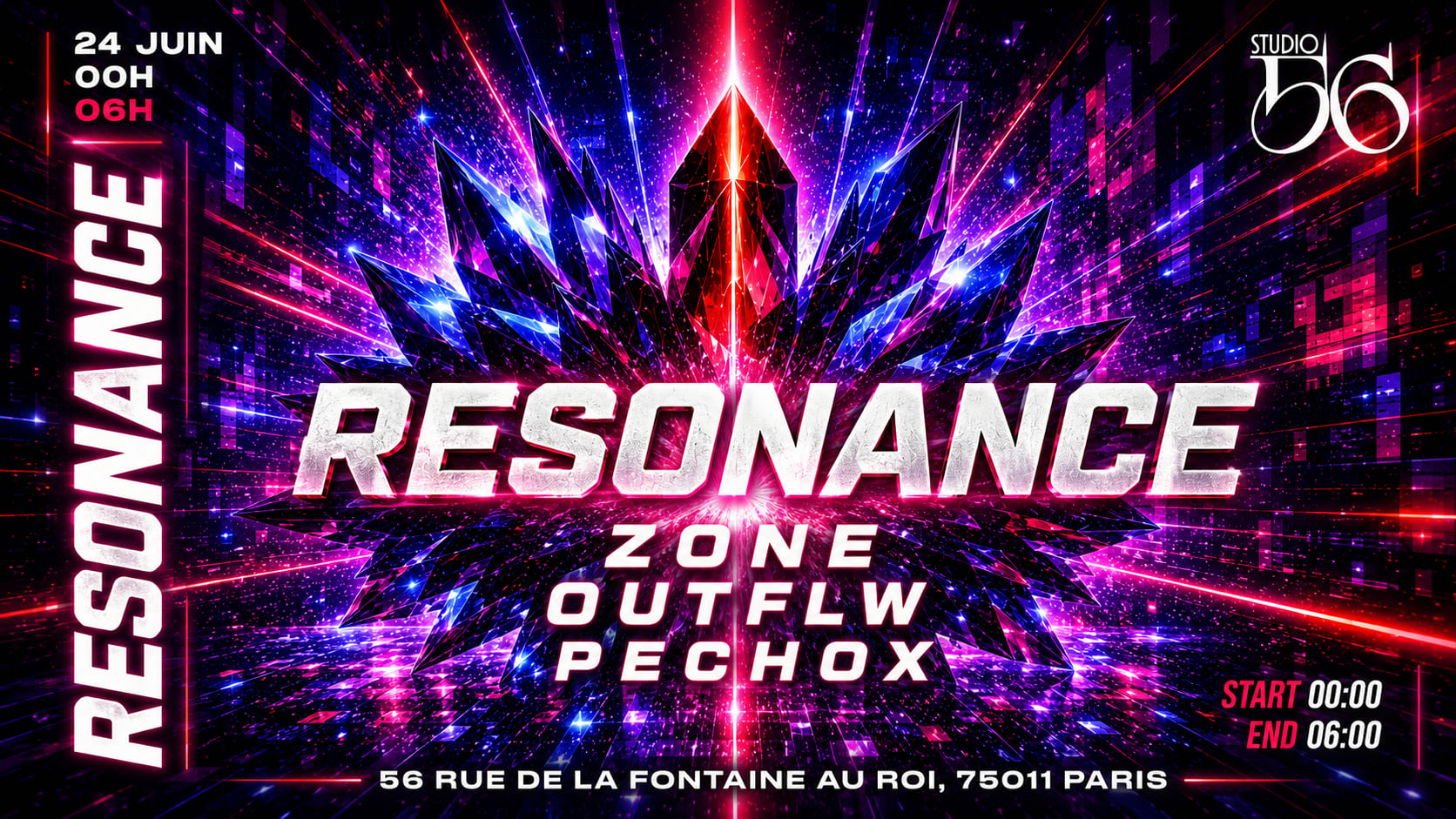 Resonance W/ Zone , Outflw , Pechox