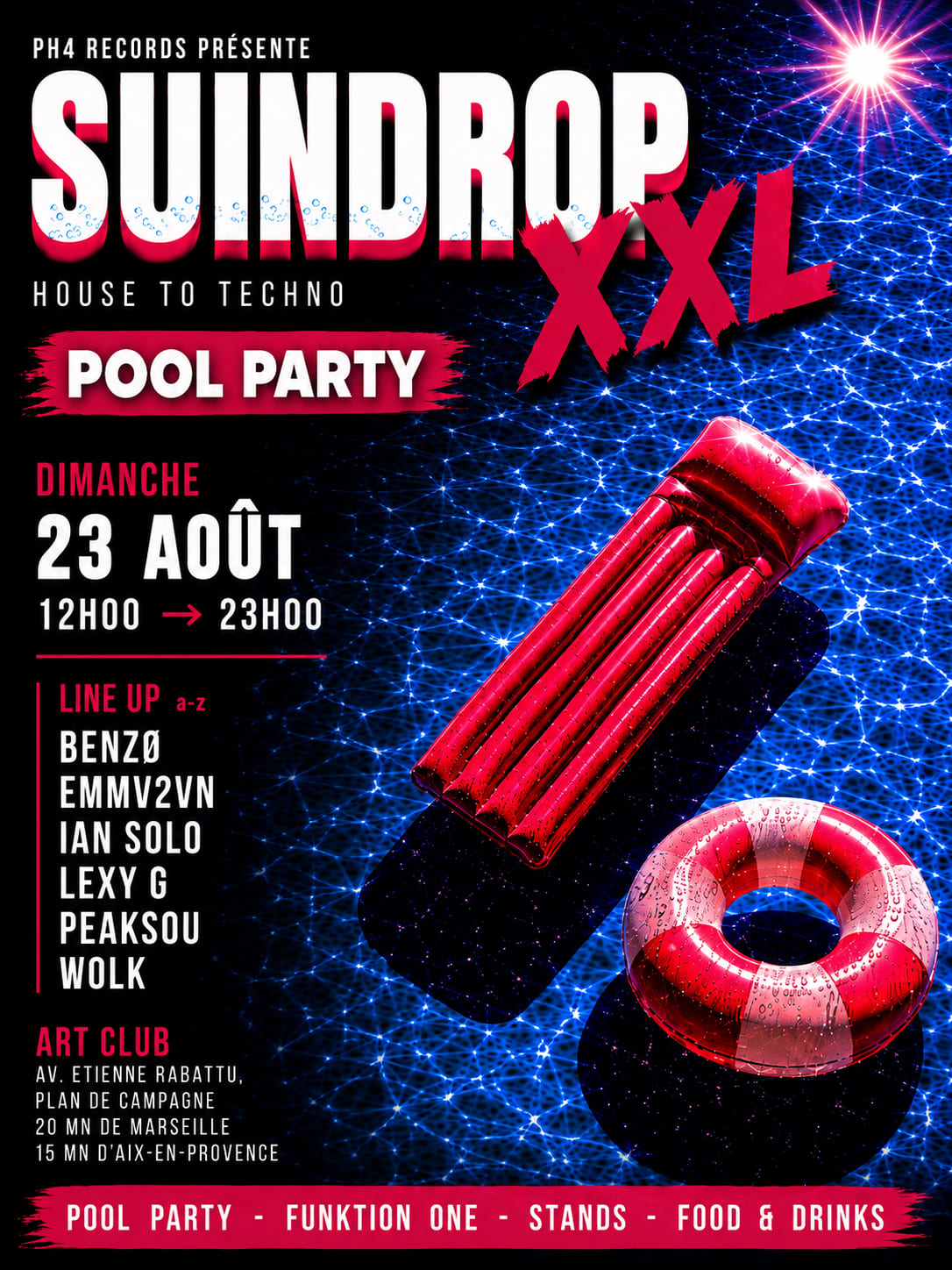 Ph4 Records Présente : Sundrop Xxl II — Pool Party
