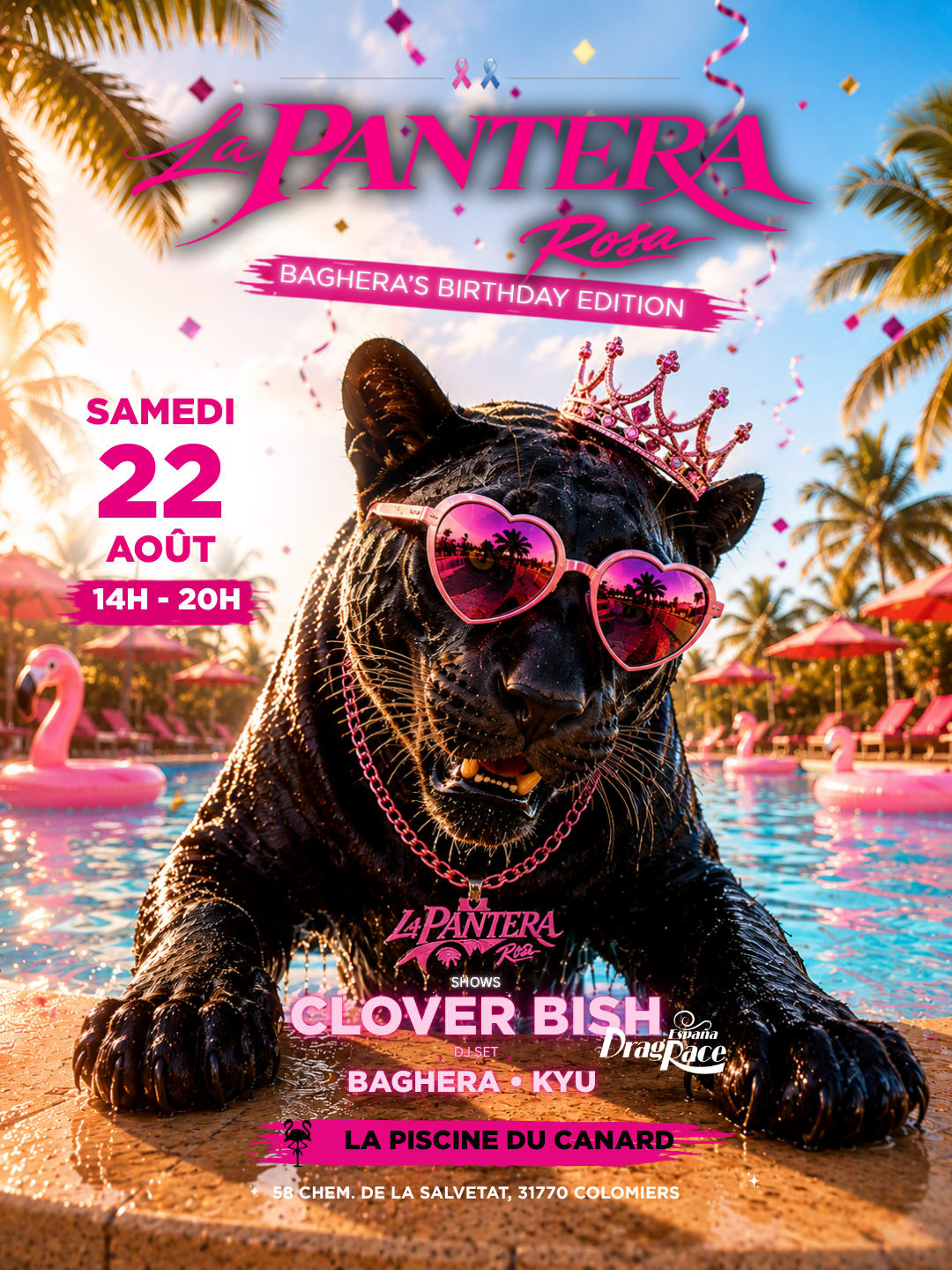 La Pantera Rosa - Pool Party #2
