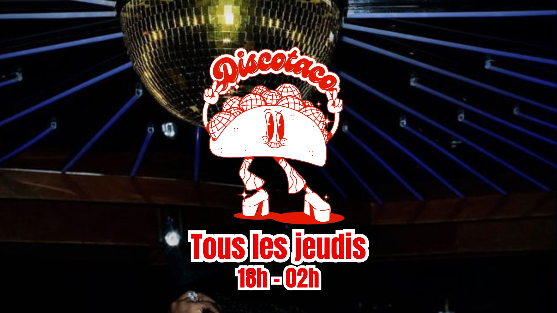 Discotaco : Disco, Paillettes & Tacos !