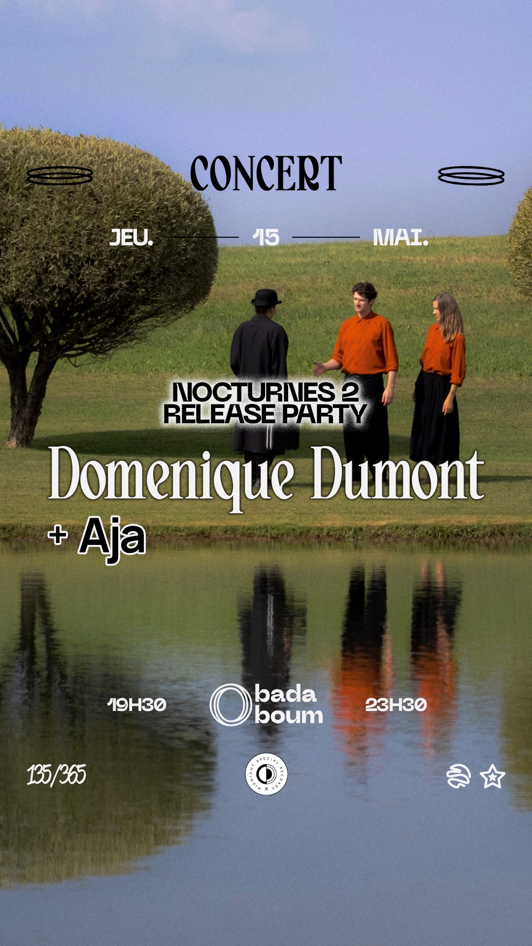 Concert — Midnight Special Records: Domenique Dumont (+) Aja