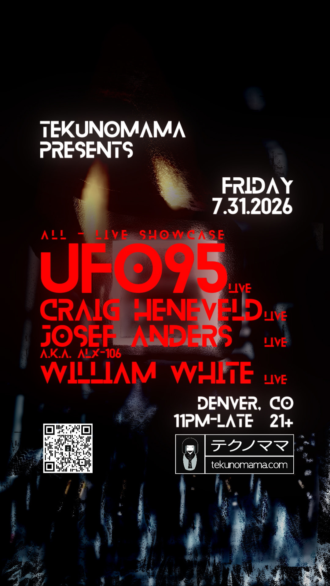 Tekunomama Presents Ufo95 + [All Live Event]
