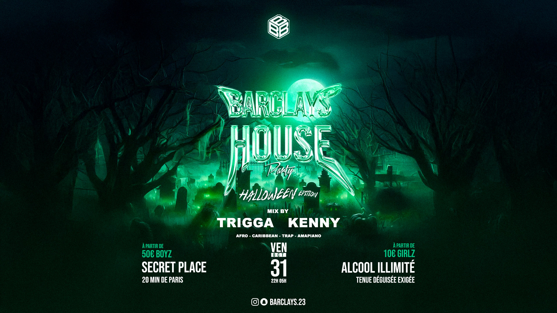 Barclays House Party #13 – Halloween