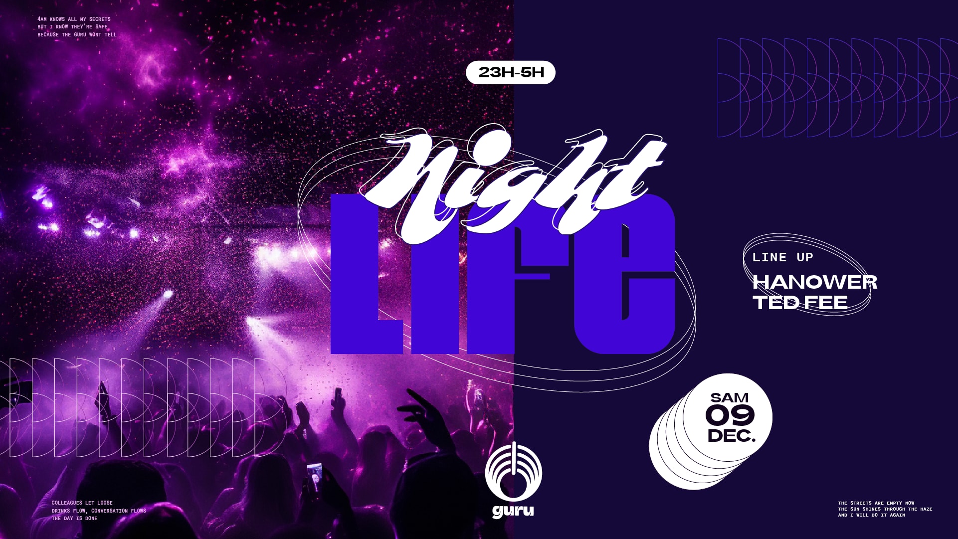 Nightlife Open Format #2 - Guru Club