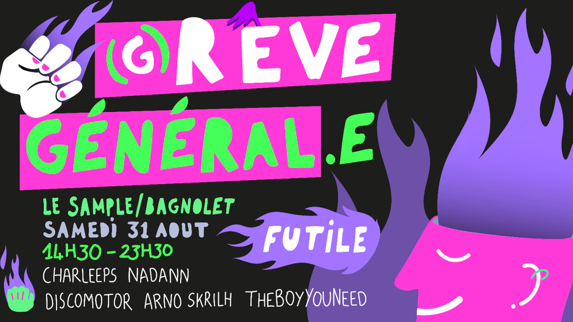 Futile :  (G)Rêve Général.E