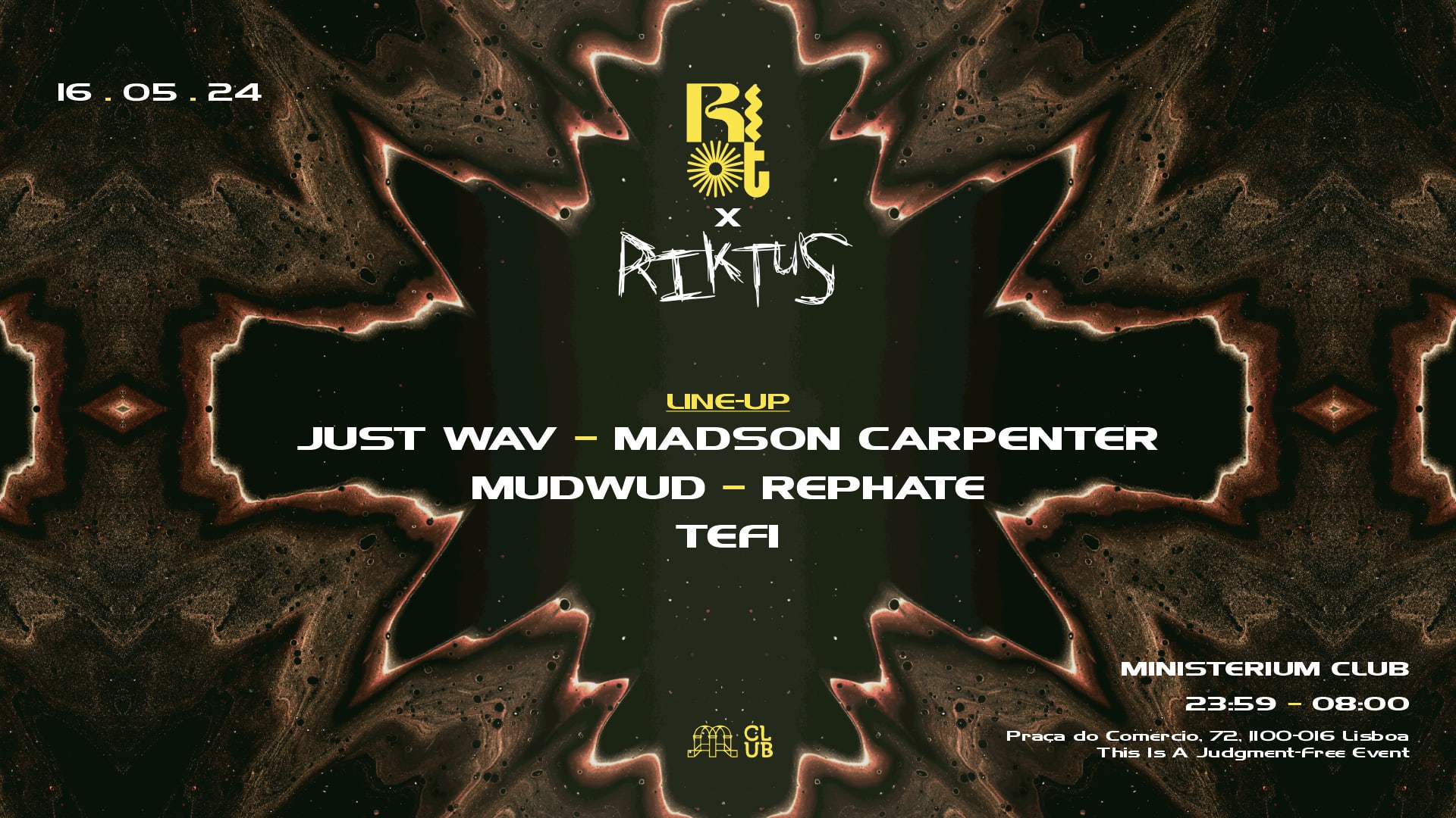 Riktus X Riot With Rephate, Madson Carpenter And More