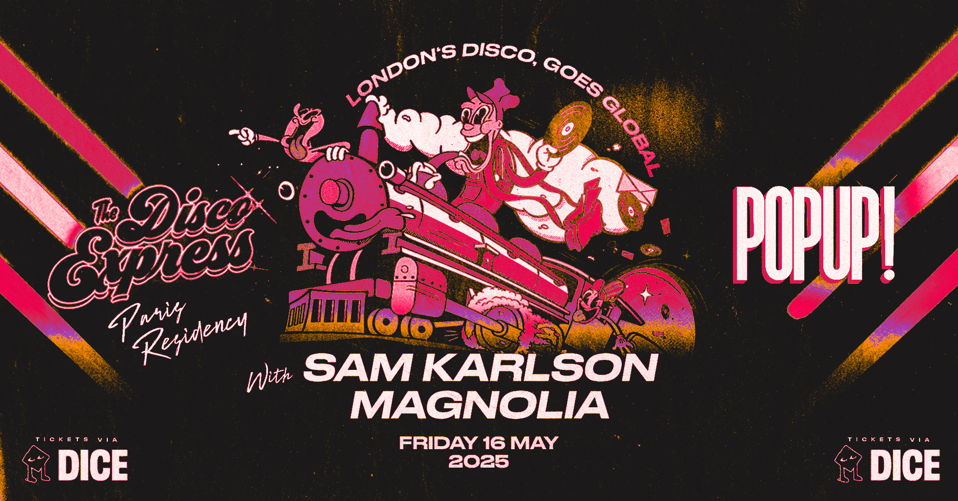 The Disco Express : Magnolia + Sam Karlson