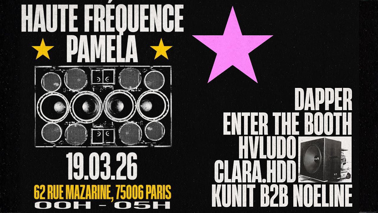Haute Fréquence - Dapper, Enter The Booth, Hvludo & Friends