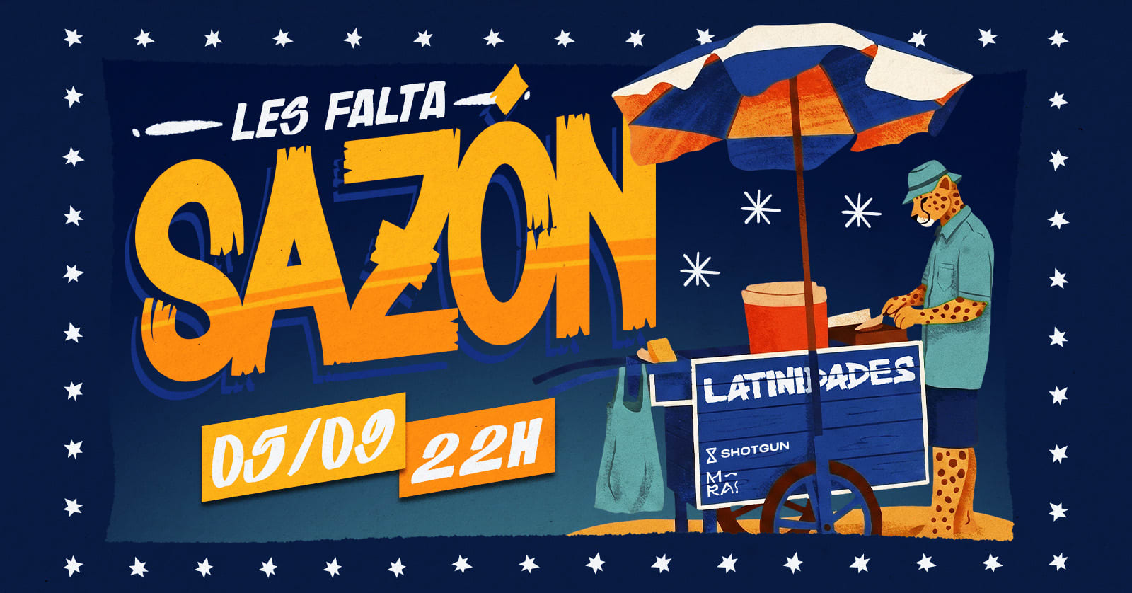 Sazón #5 05/09 - 22h
