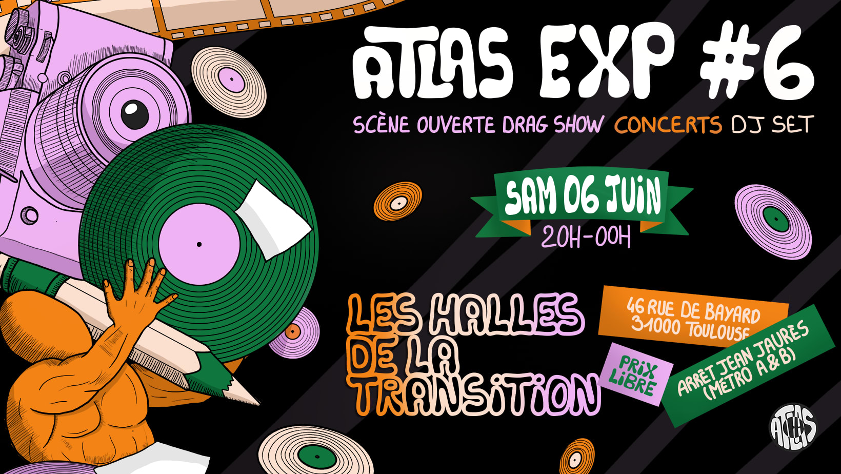 Scène Ouverte Atlas Collectif X Les Halles De La Transition