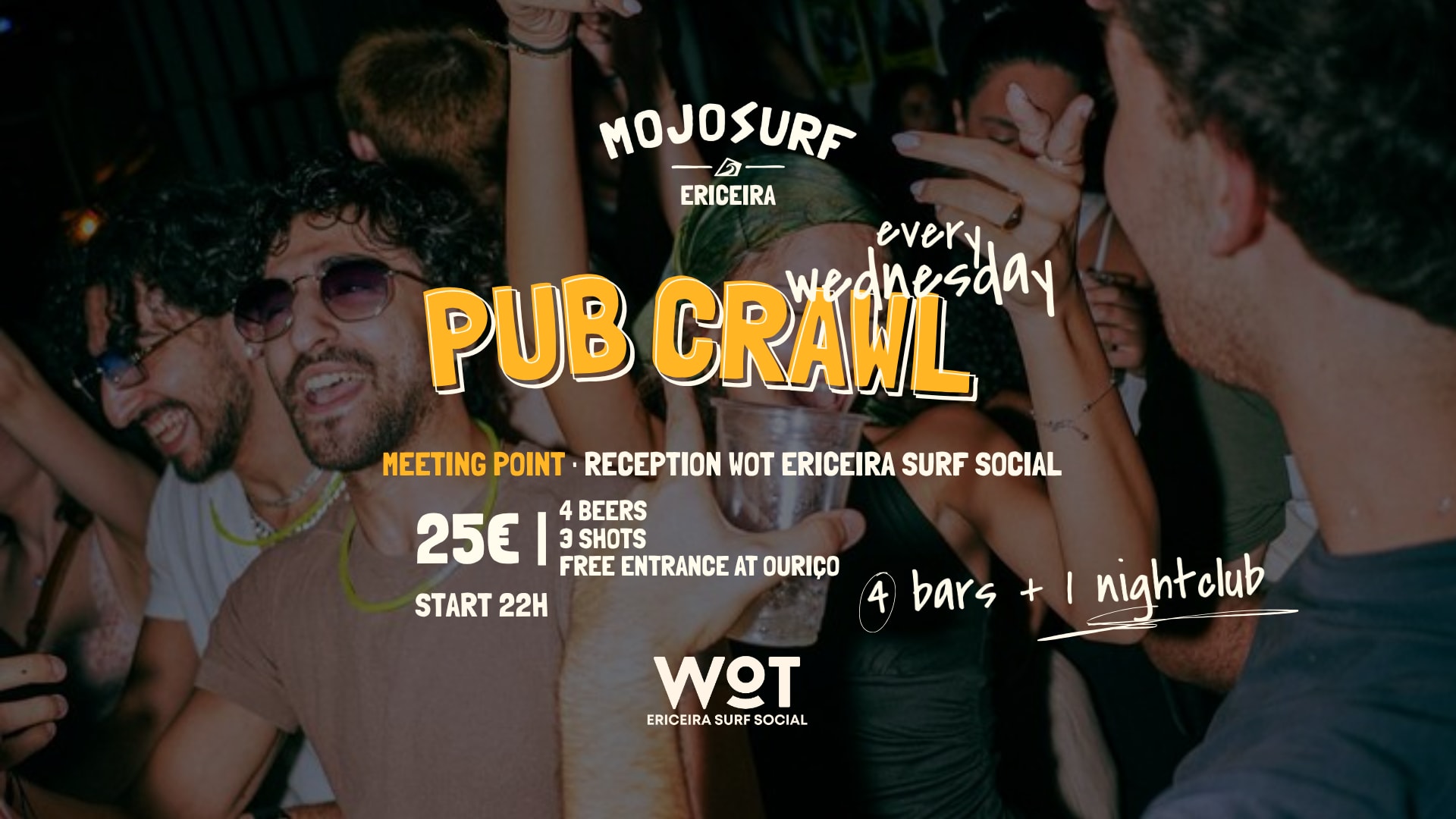 Pubcrawl Ericeira Mojosurf