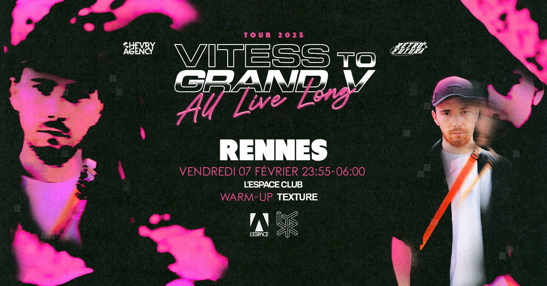 Vitess To Grand V All Live Long À L'espace Club