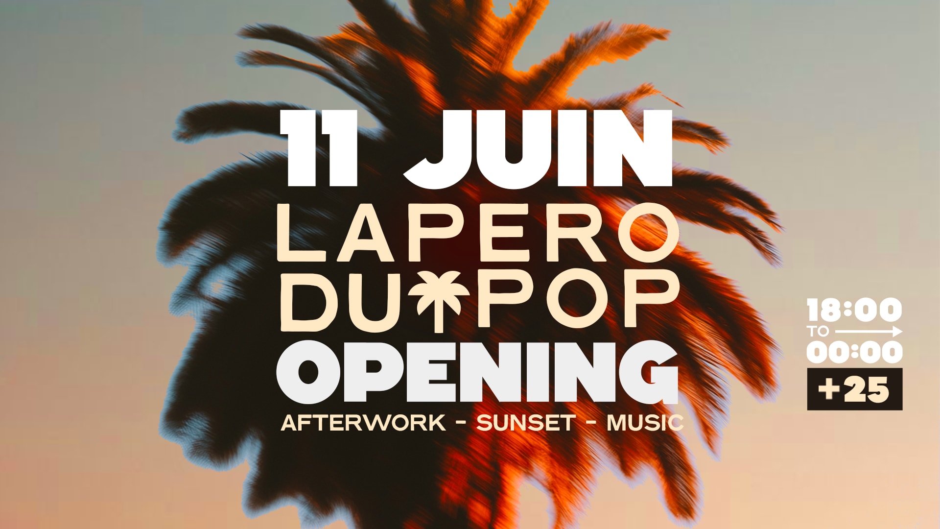 L'apéro Du Pop - Opening - Jeu. 11 Juin
