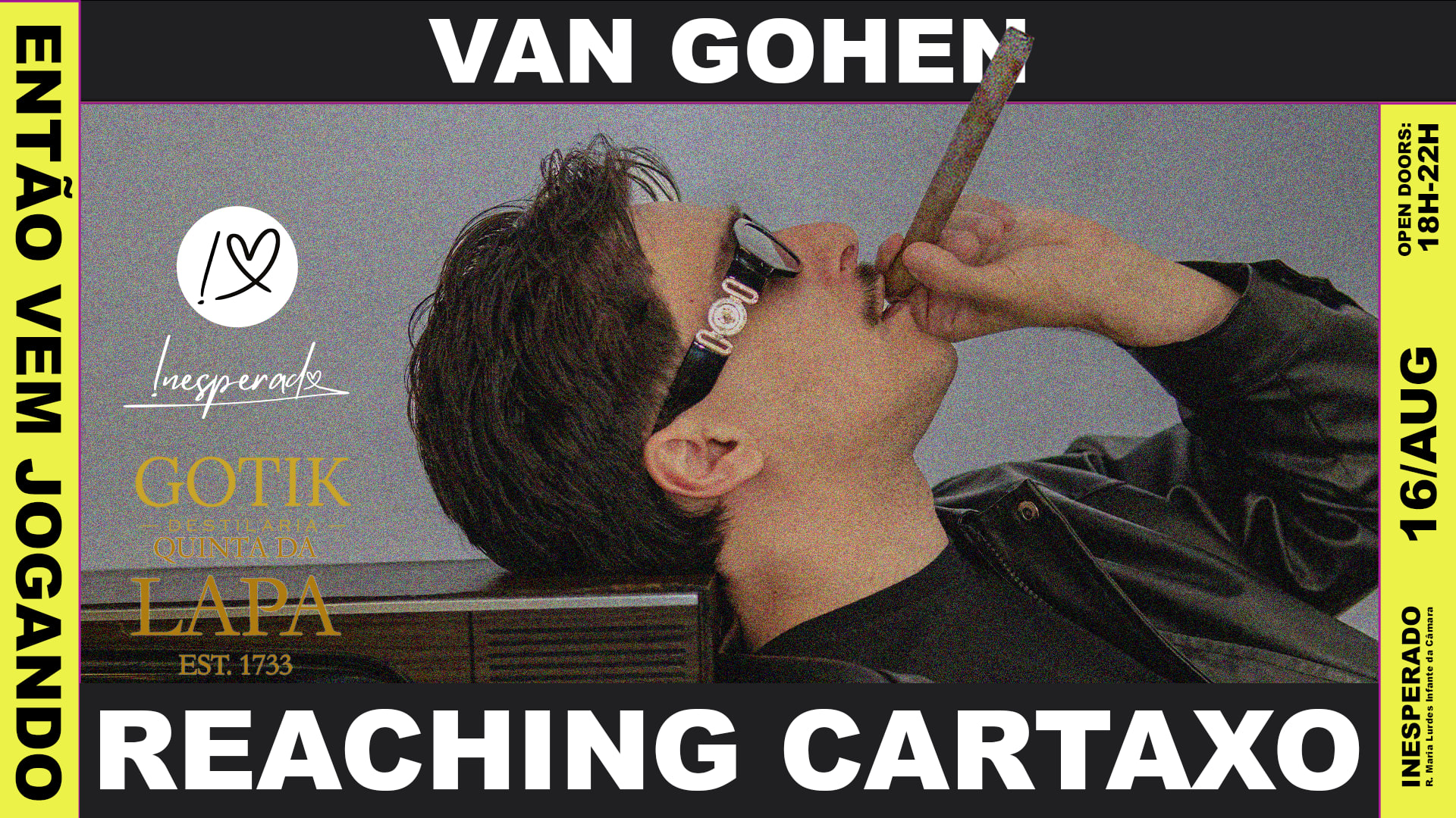 Reaching – Sunset By Van Gohen @ Inesperado (Cartaxo)