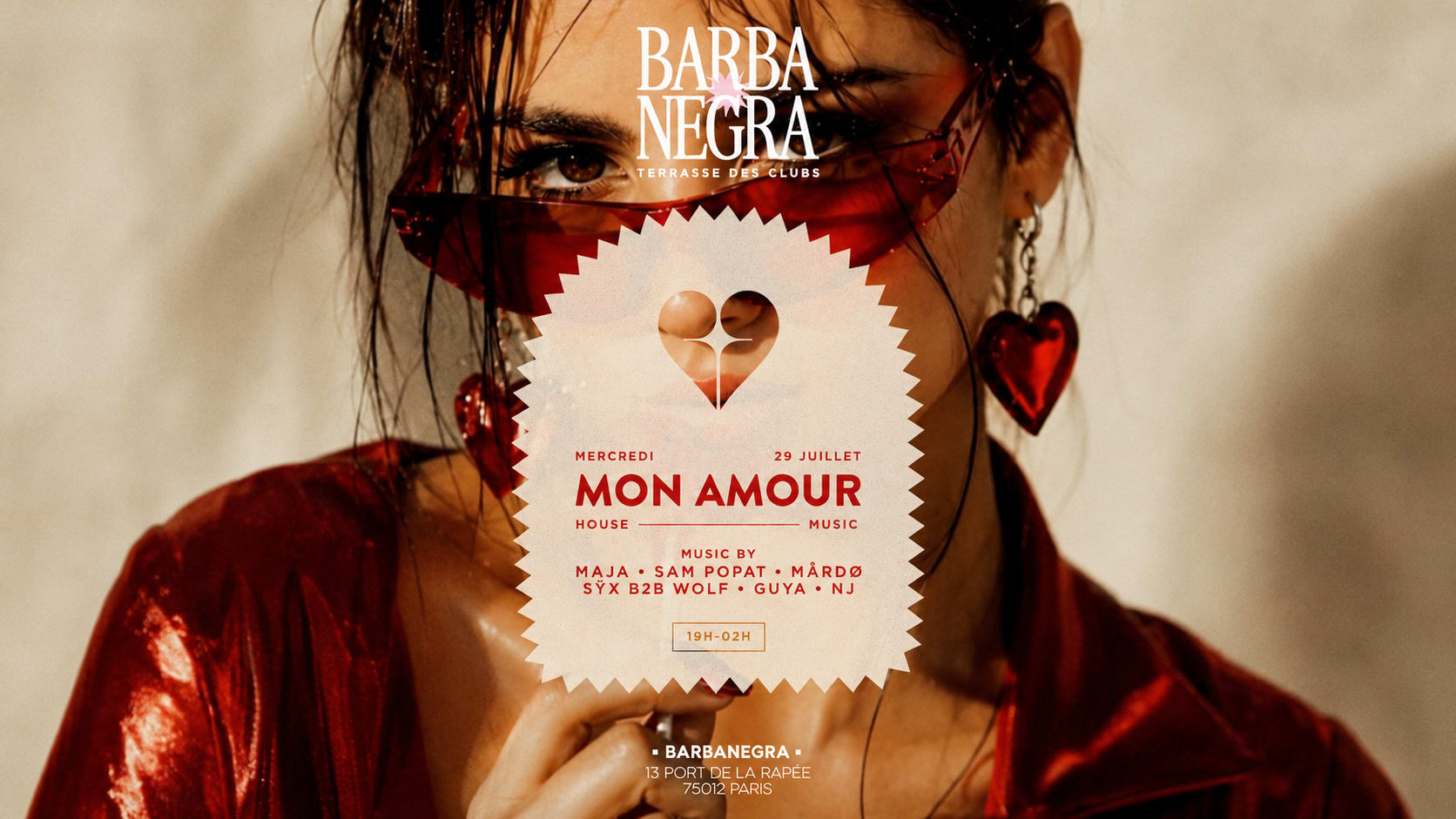 Mon Amour X Barbanegra - Mercredi 29 Juillet
