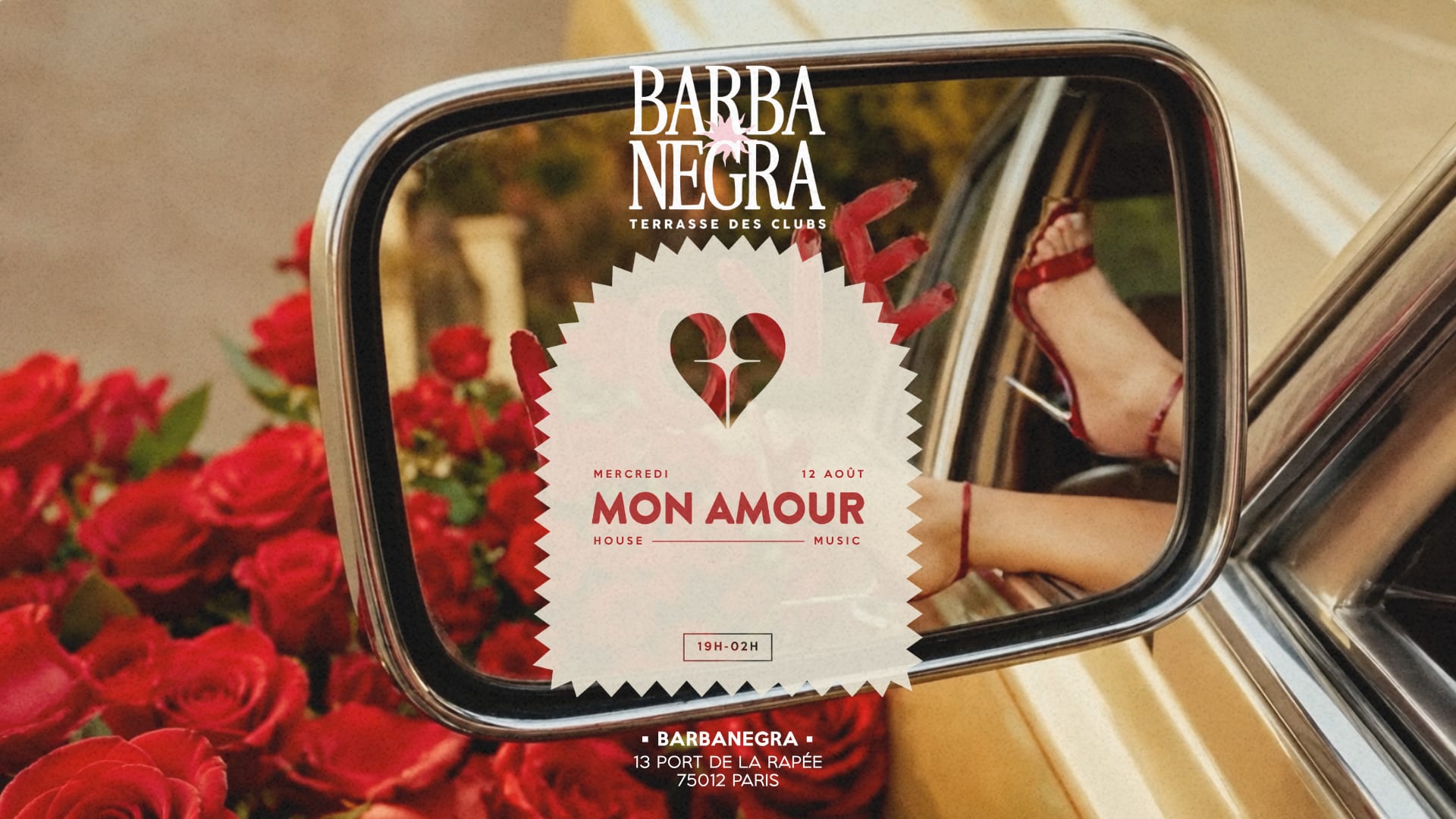 Mon Amour X Barbanegra - Mercredi 12 Août