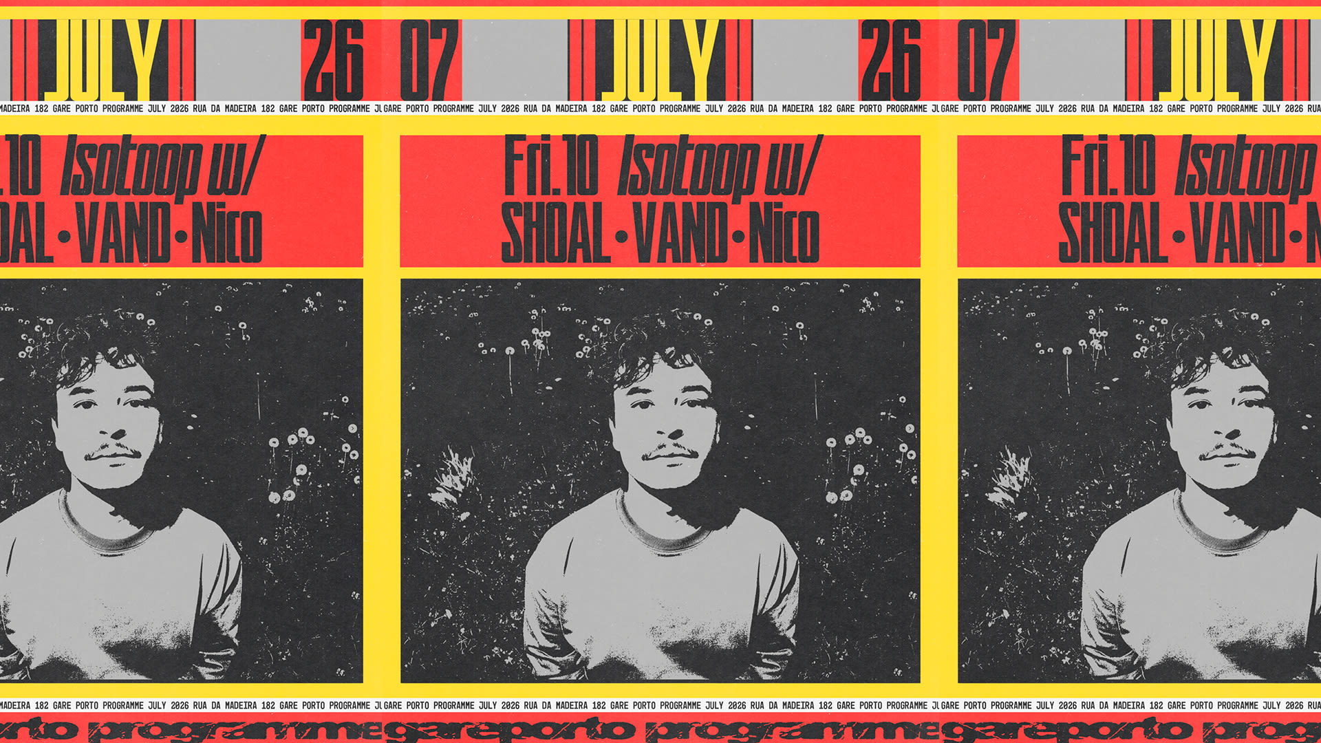 Isotoop With Shoal, Vand, Nico