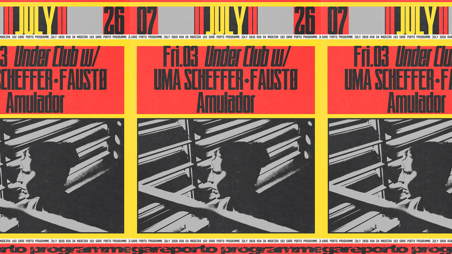 Under Club With Uma Scheffer, Faustø, Amulador