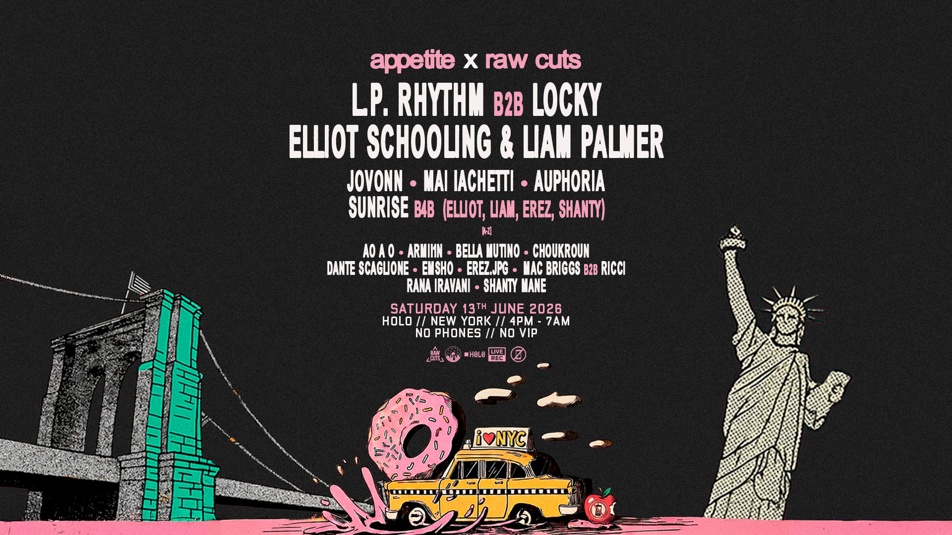 Raw Cuts X Appetite London