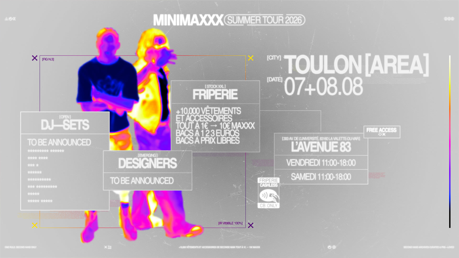 [Toulon] Friperie + Dj-Sets + Designers