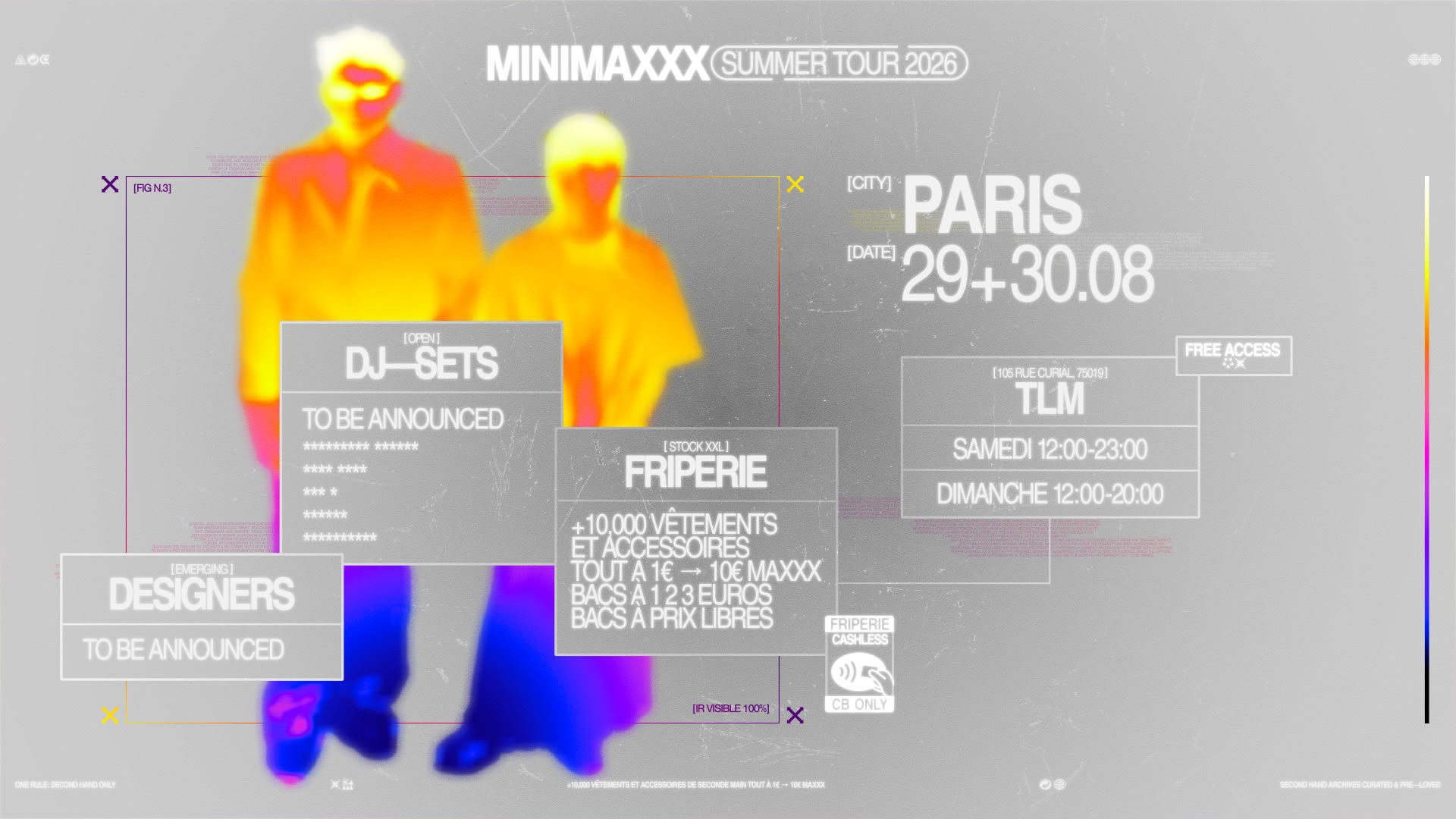 [Paris] Friperie + Dj-Sets + Designers