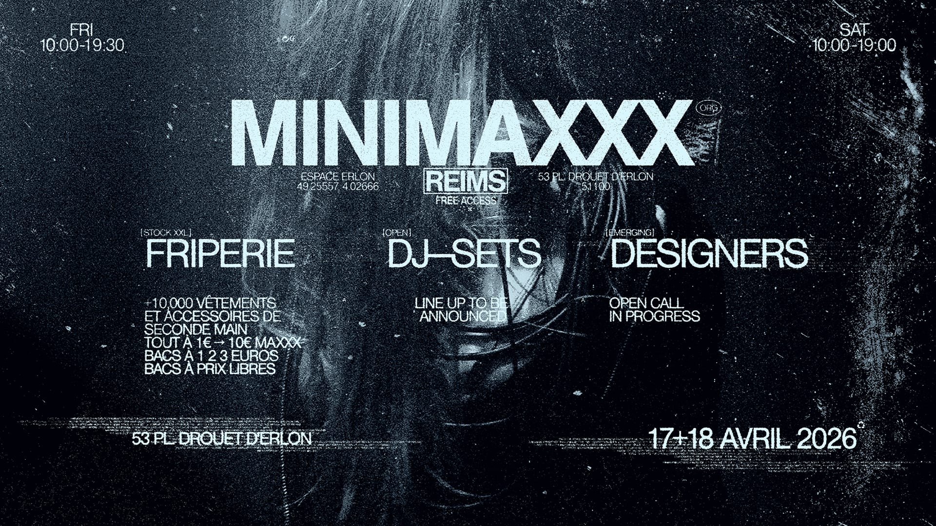 [Reims] Friperie + Dj-Sets + Designers