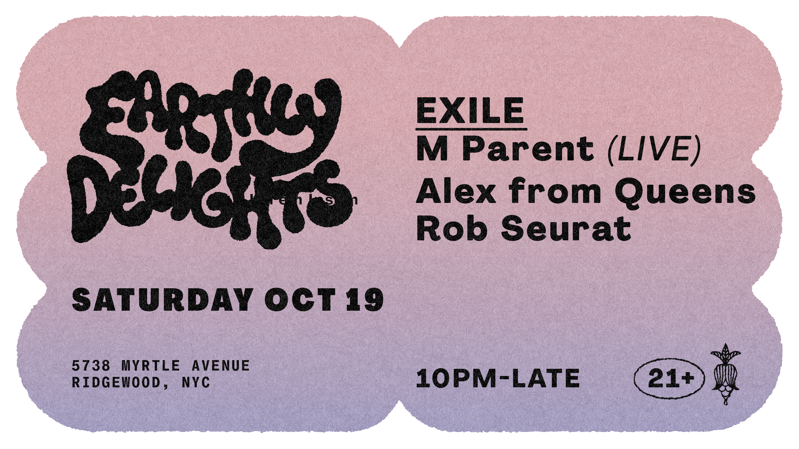 Exile | M Parent (Live), Alex From Queens, Rob Seurat