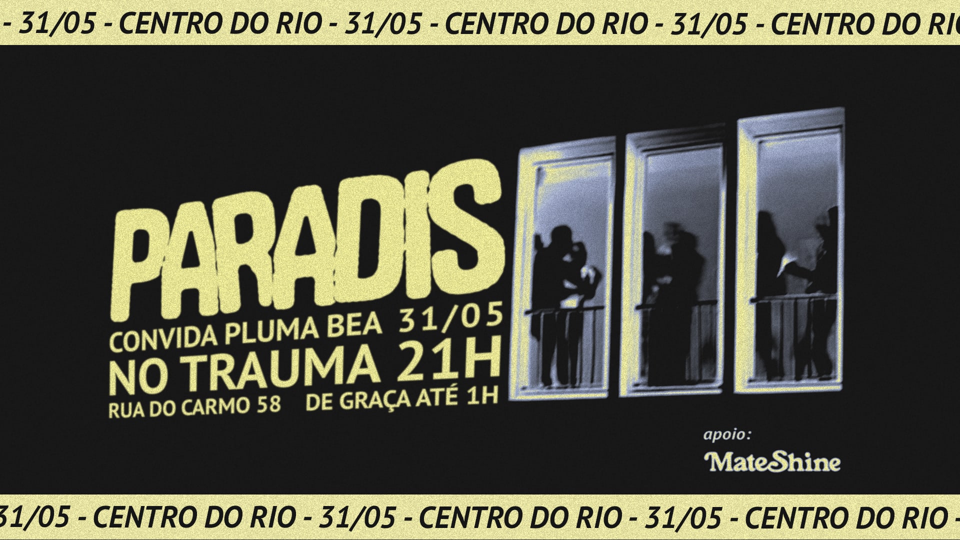 Paradis Convida Pluma Bea No Trauma