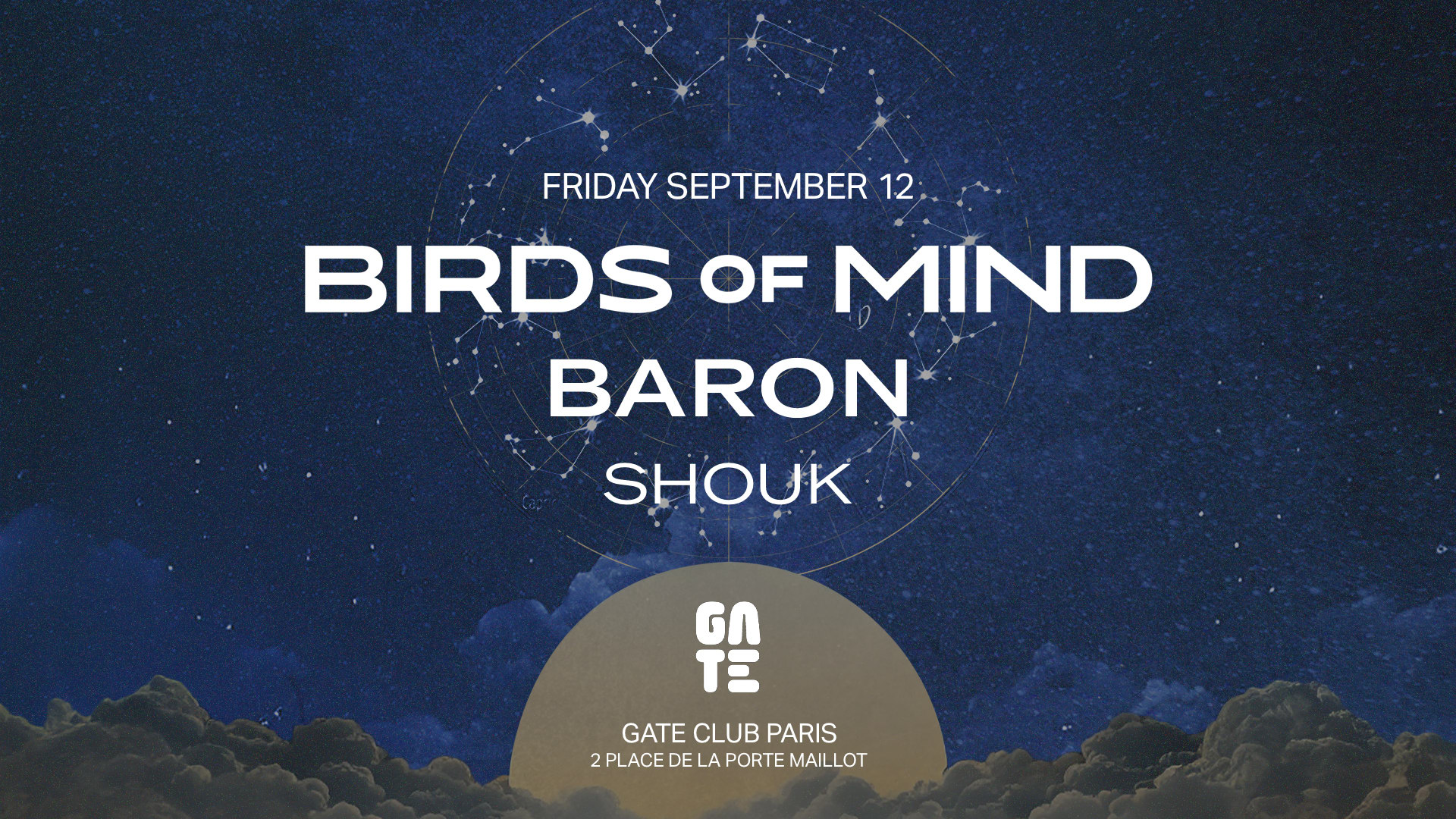Birds Of Mind X Baron X Shouk At Gate Club
