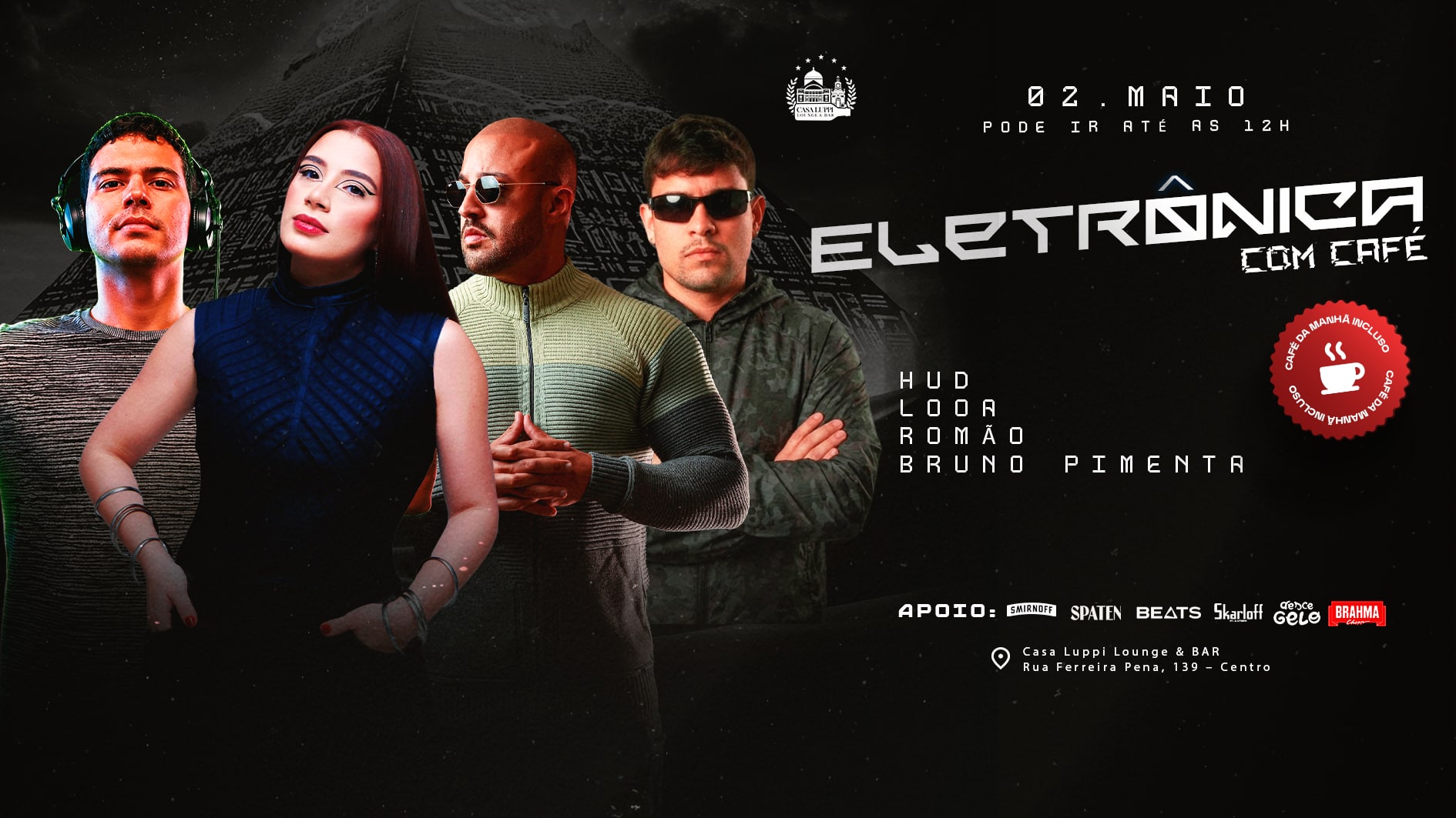 Eletrônica Com Café Da Manhã Incluso