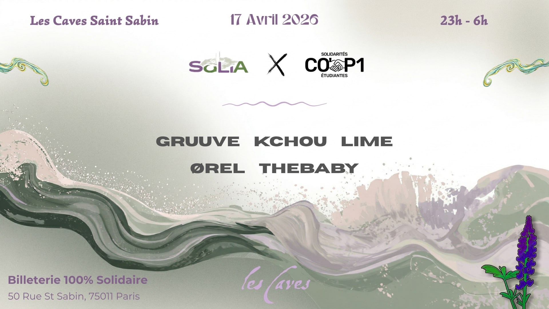 Solia X Cop1 - Les Caves Saint Sabin