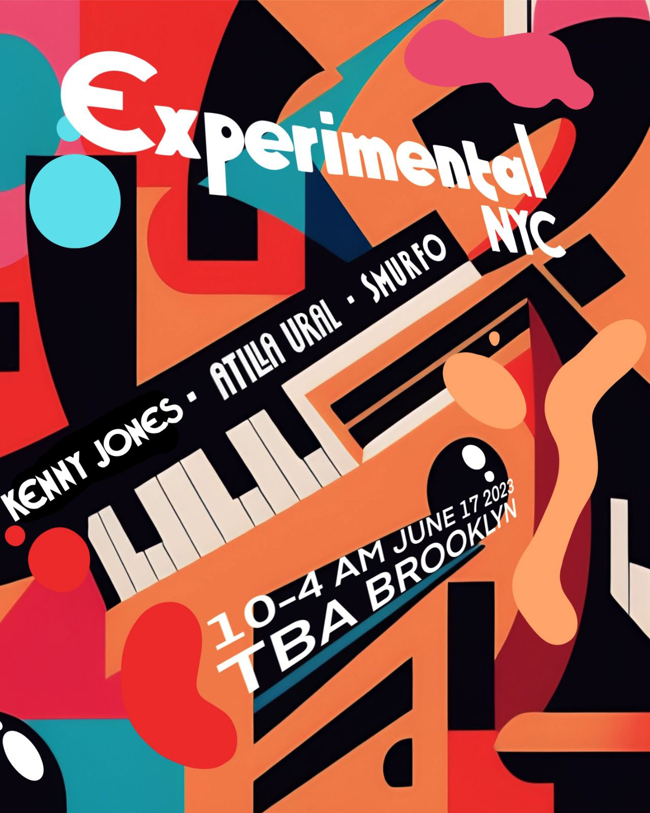 Experimental Nyc: Kenny Jones, Smurfo, Atilla Ural
