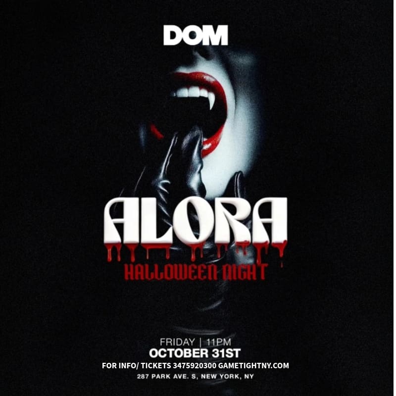 Dom New York Halloween Night Party 2025