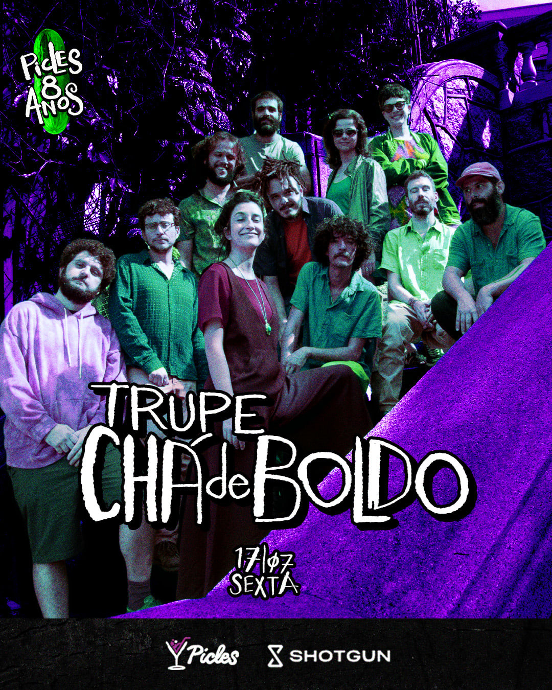 Trupe Chá De Boldo + Os Pecados Tropicais