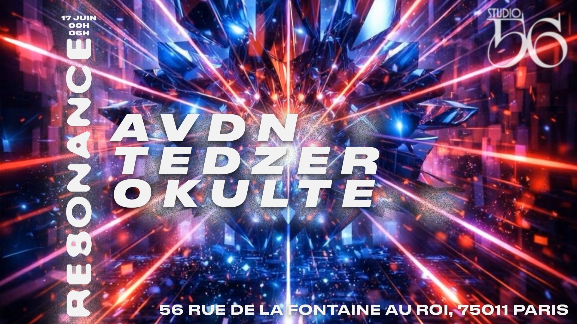Resonance W/ Avdn , Tedzer , Okulte