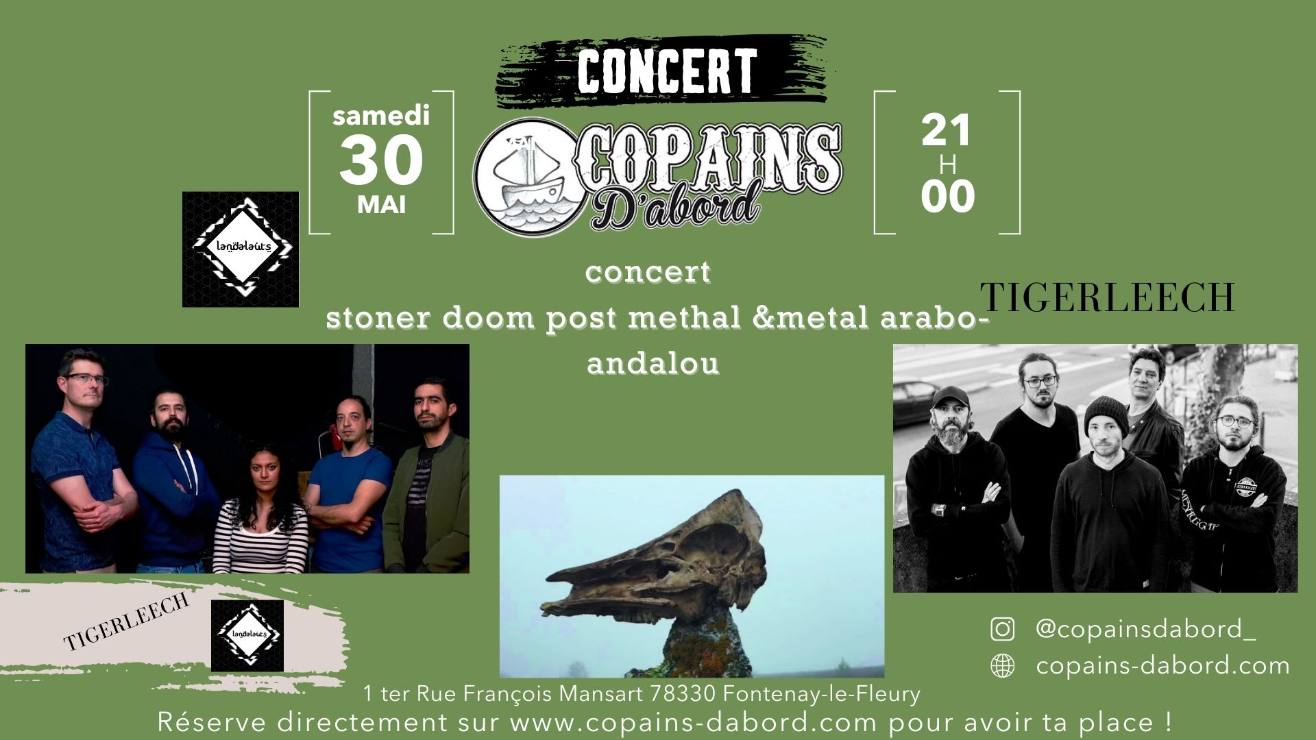 Concert Tigerleech Et Landalouts