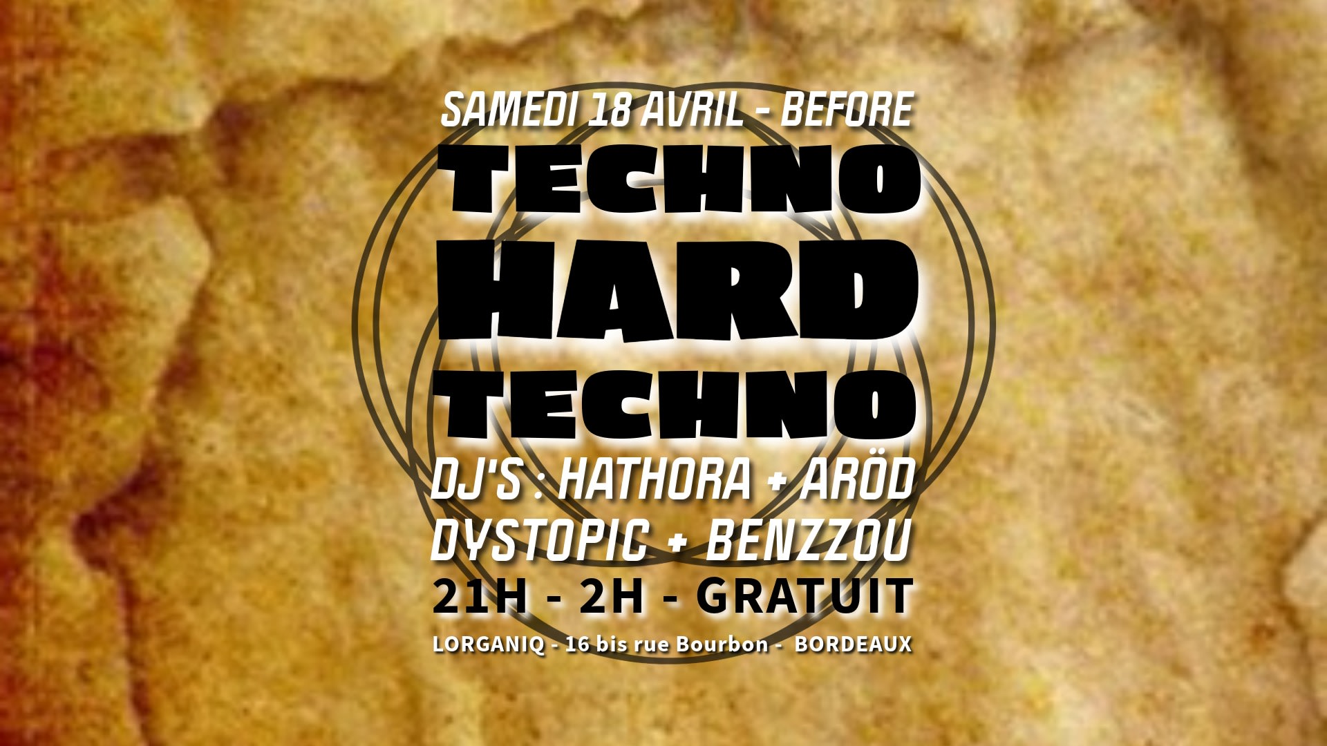 Hathora + Aröd + Dystopic + Benzzou @Lorganiq