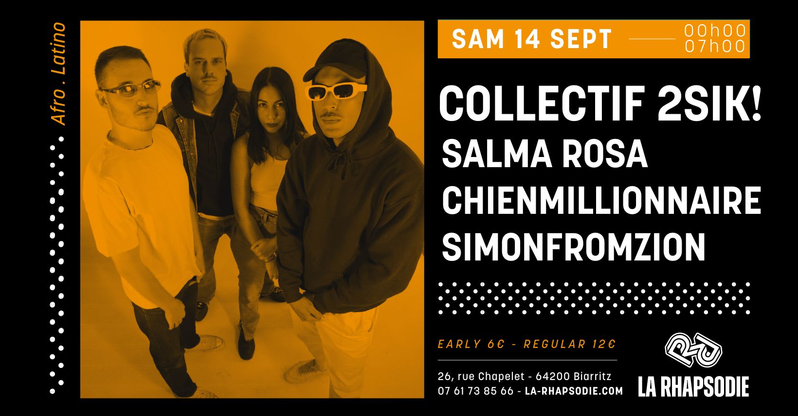 2sik!: Salma Rosa • Chienmilionaire • Simonfromzion