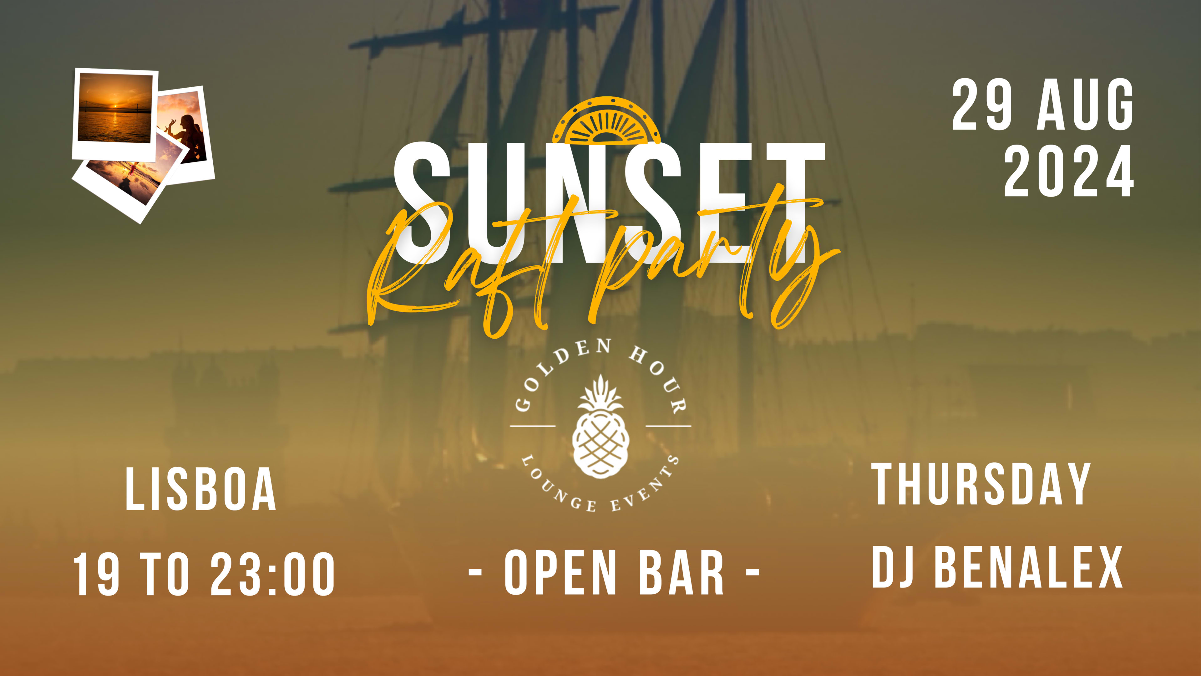 Sunset Raft Party