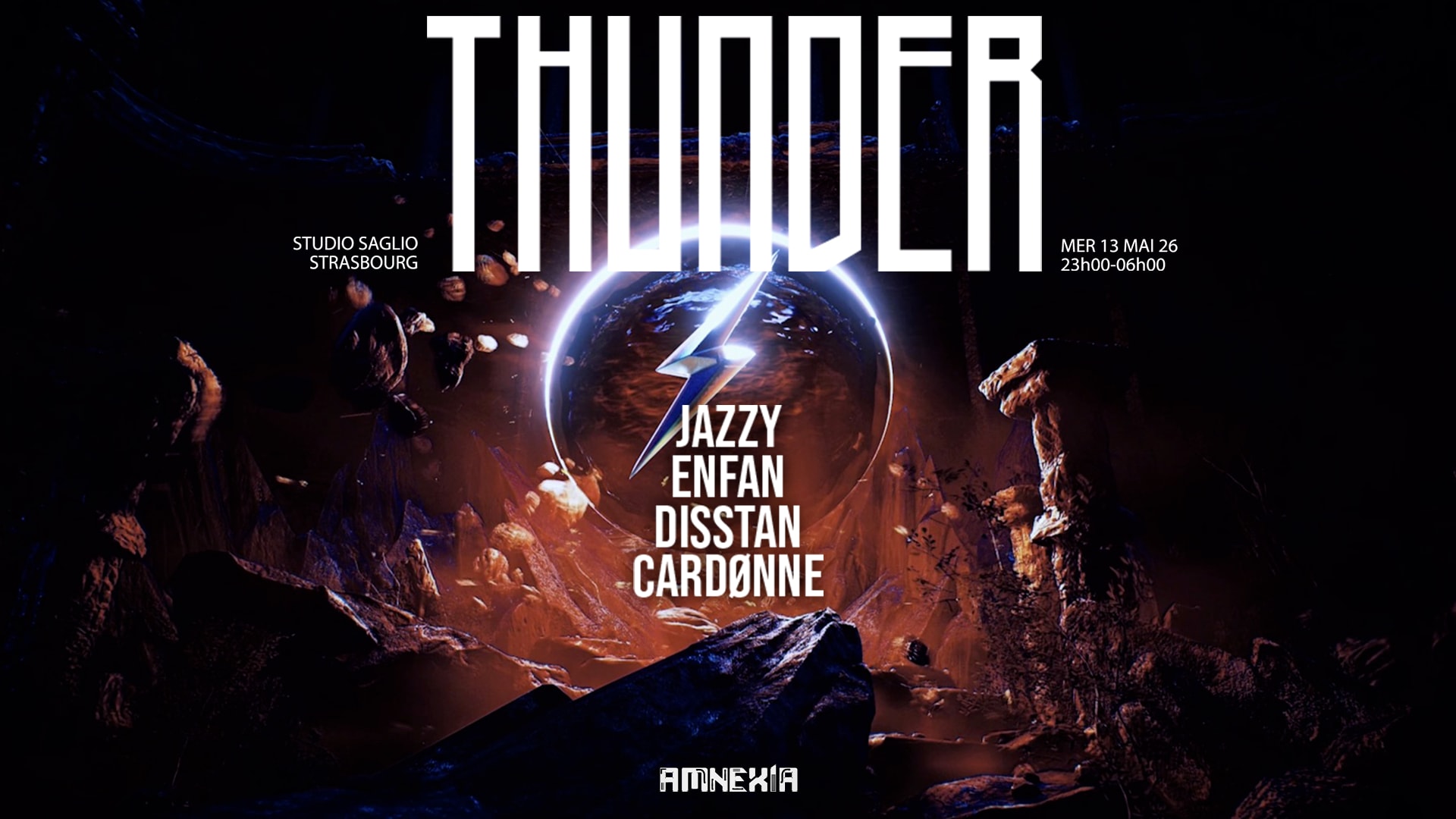 Thunder X Studio Saglio : Jazzy, Enfan, Disstan, Cardonne
