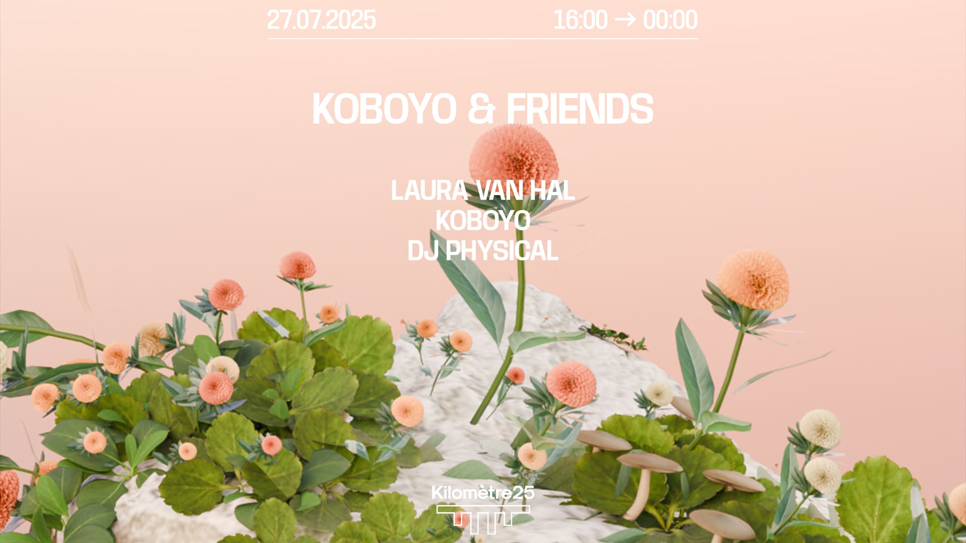Koboyo & Friends : Dj Physical, Laura Van Hal & Koboyo