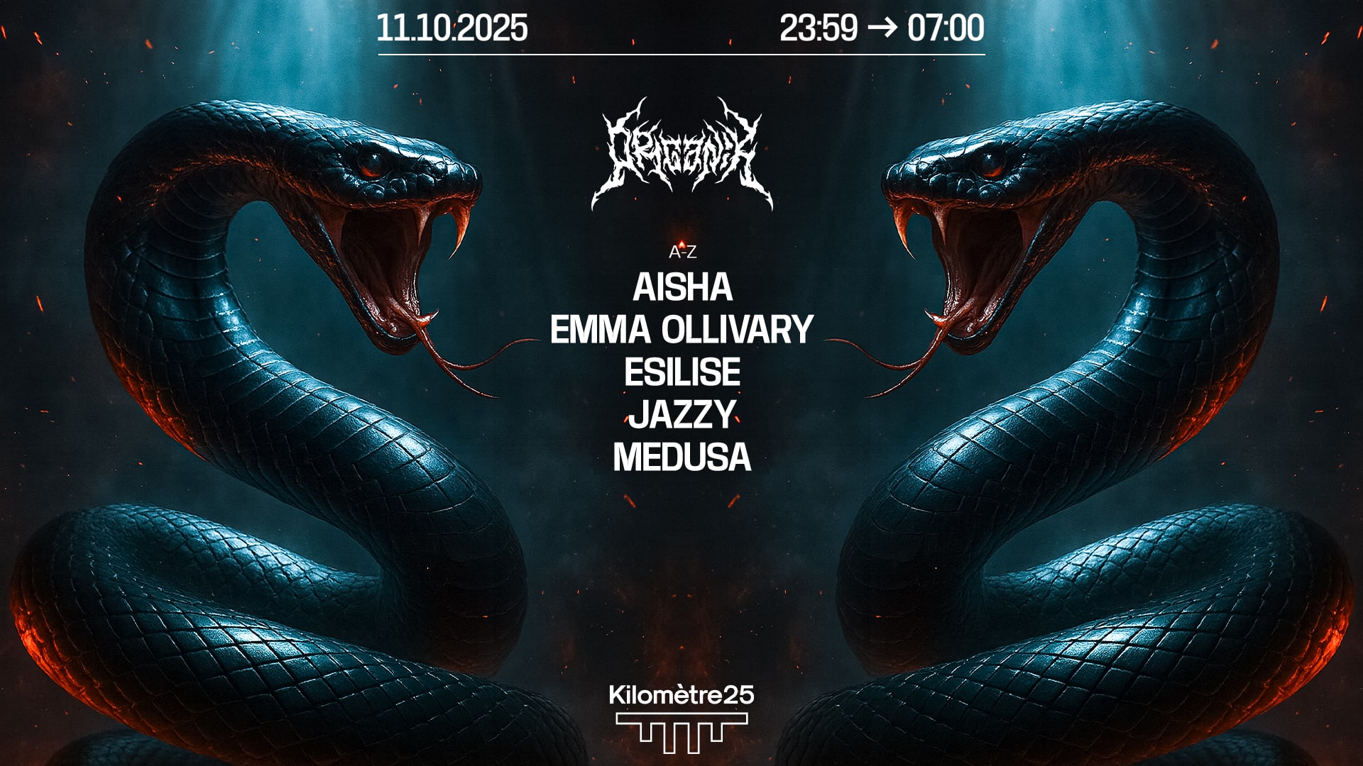 Organik : Jazzy, Aisha, Emma Ollivary, Esilise, Medusa