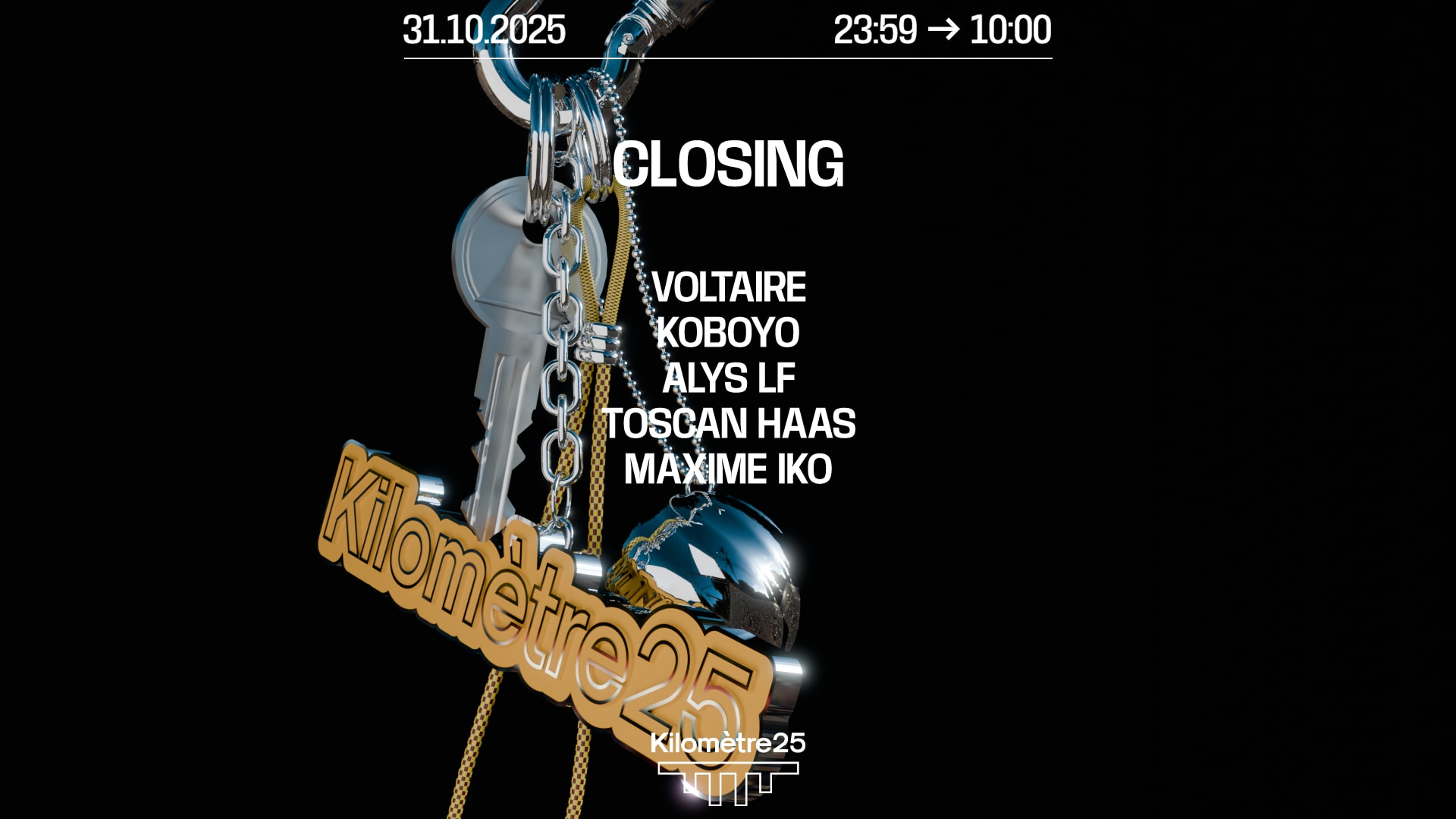 Kilometre25 Closing : Halloween Xxl