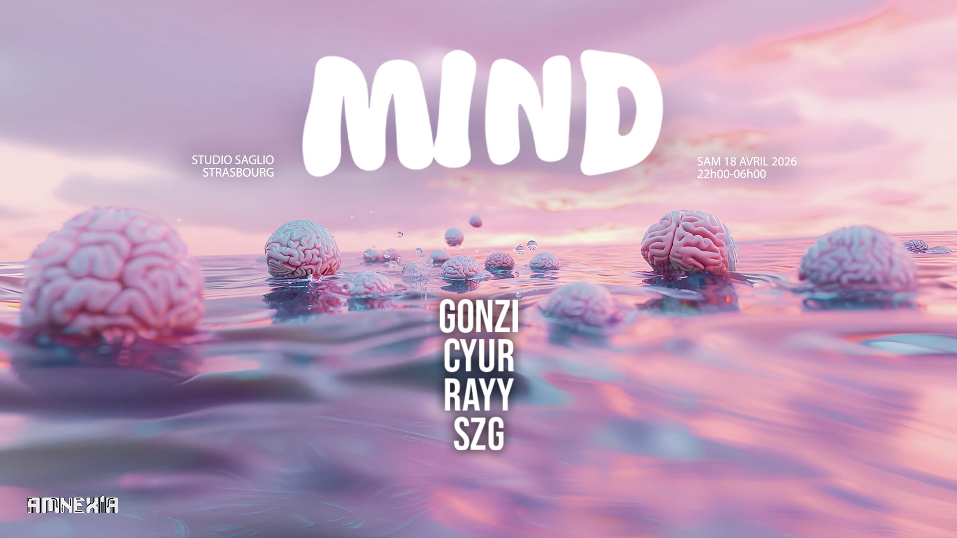 Mind X Studio Saglio : Gonzi, Rayy, Szg, Cyur