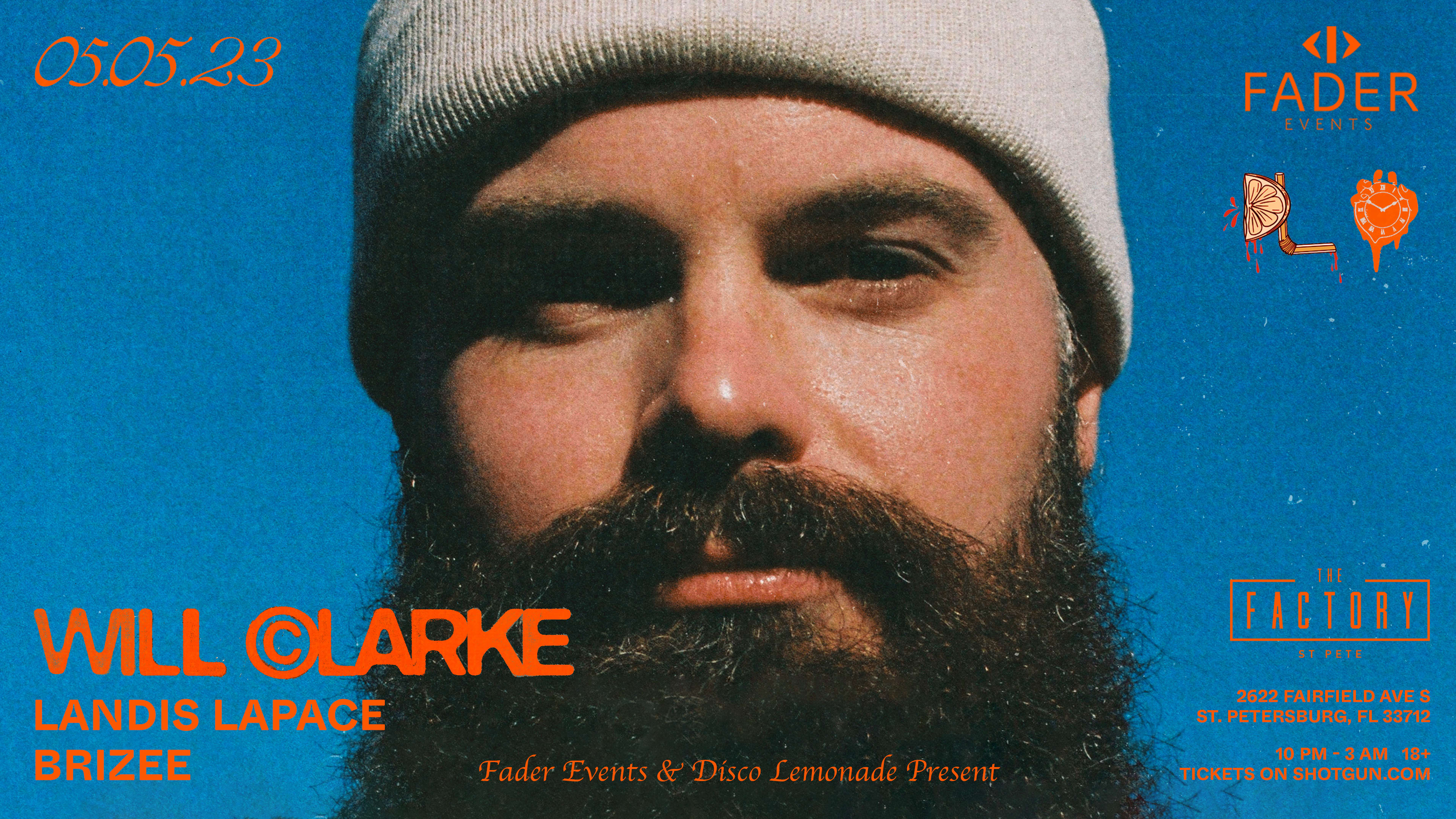 Will Clarke At The Factory St. Pete